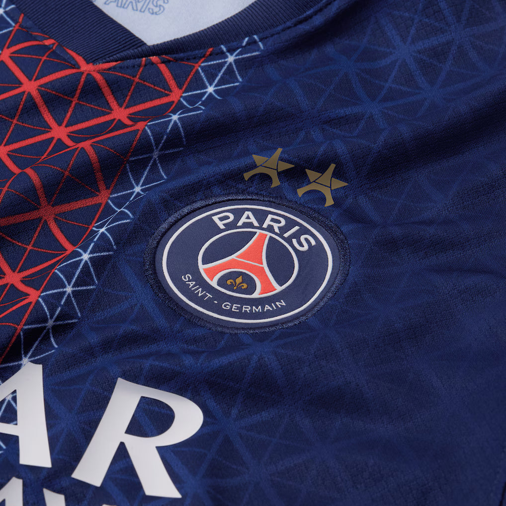 Maillot PSG 2 Étoiles Enfant - Domicile Nike 25/26 (Flocage Champions of Europe)
